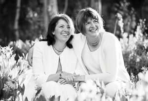 CONGRATULATIONS!:  Susie Helmerich and Tanya Haave were married among close family on June 23, 2016.      photo by Alison White