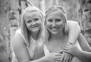 WEDDING BELLS:  Sydney Van Hoose and Jana Coon were married on July 15, 2016 at the Woods Walk.  photo by Alison White