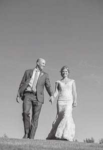 CONGRATULATIONS:  David Chodounsky married Ramsay Hill on July 9, 2016 at the Club at Crested Butte.   photo by Alison White Photography