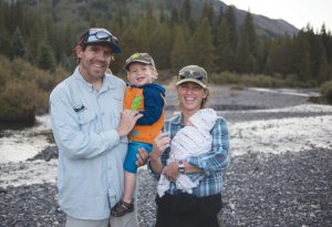 IT’S A BOY!  Mike, Aimee and big brother George Eaton welcomed Theodore Bailey, 6 lbs. 2 oz. and 19 inches long on August 5, 2016.       photo by Josh Duplechian