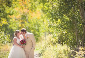 CONGRATULATIONS:  Kristina Lean and Stephen Hattendorf were married at Woods Walk on Saturday, September 10.  photo by Lydia Stern / Sweet Tea Studios