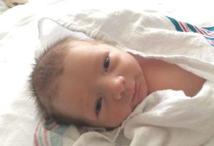 CONGRATULATIONS:  Everett David Gerlock was born September 28, 2016 at 12:09 a.m. weighing 8 lbs. 1 oz. and measuring 20.5 inches.  Lucas D. Gerlock, Logan (Marlatt) Gerlock, and two-year-old sister Citrina C. Gerlock welcomed him to the family.     courtesy photo
