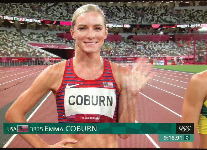 Tokyo Olympics 2021, Emma Coburn 3000m steeplechase 'disaster