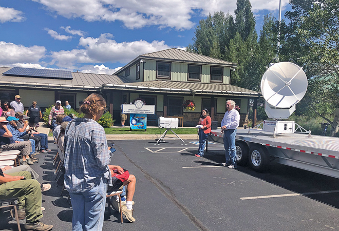 Doppler weather radar ready for use in Big Mesa – The Crested Butte News